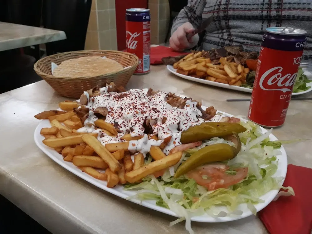 Grande Assiette Kebab Frites